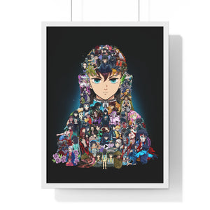 MUICHIRO COLOR FRAMED POSTER MUICHIRO COLOR FRAMED POSTER