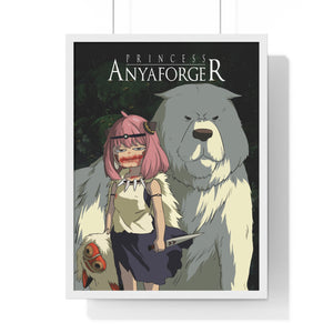 ANYA x MONONOKE COLOR FRAMED POSTER ANYA x MONONOKE COLOR FRAMED POSTER