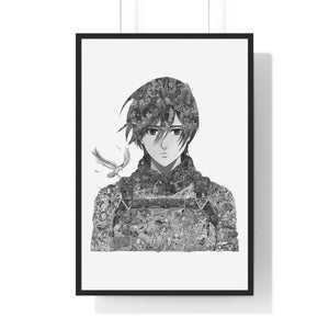 MIKASA BLACK & WHITE FRAMED POSTER MIKASA BLACK & WHITE FRAMED POSTER