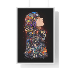 ITACHI (RAIN) COLOR FRAMED POSTER ITACHI (RAIN) COLOR FRAMED POSTER