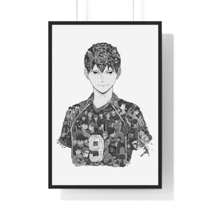 KAGEYAMA BLACK & WHITE FRAMED POSTER KAGEYAMA BLACK & WHITE FRAMED POSTER
