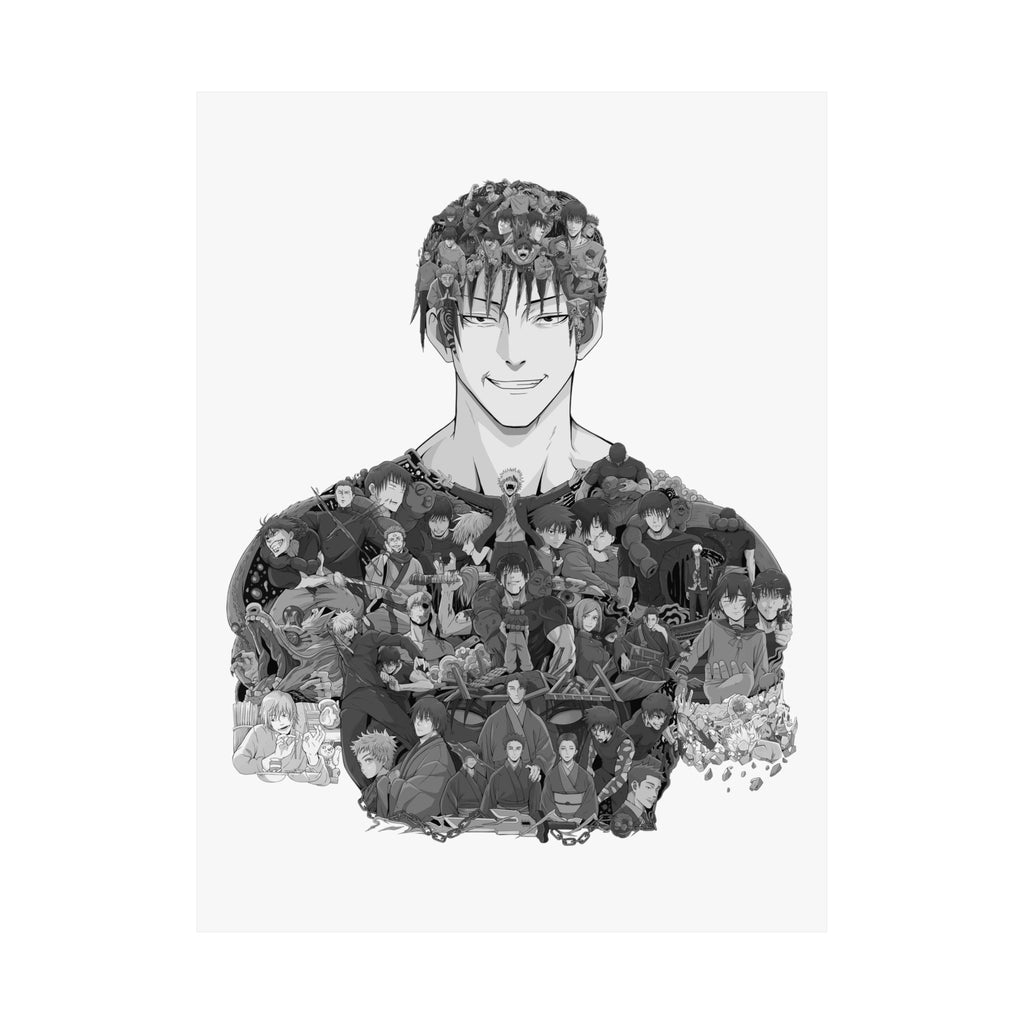 TOJI BLACK & WHITE POSTER TOJI BLACK & WHITE POSTER
