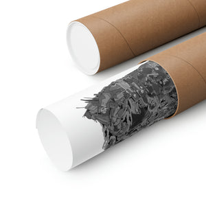 EREN YEAGER BLACK & WHITE POSTER EREN YEAGER BLACK & WHITE POSTER