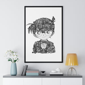 CONAN BLACK & WHITE FRAMED POSTER CONAN BLACK & WHITE FRAMED POSTER