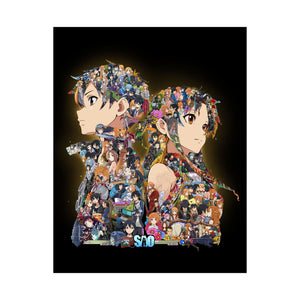 KIRITO ASUNA COLOR POSTER KIRITO ASUNA COLOR POSTER