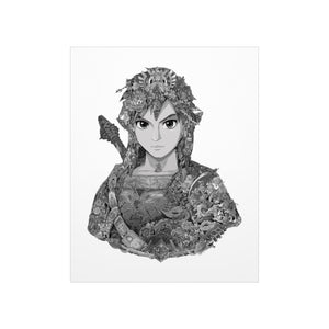 LINK BLACK & WHITE POSTER LINK BLACK & WHITE POSTER
