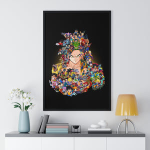 GOKU SSJ4 COLOR FRAMED POSTER GOKU SSJ4 COLOR FRAMED POSTER