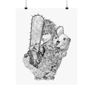 DENJI BLACK & WHITE POSTER DENJI BLACK & WHITE POSTER