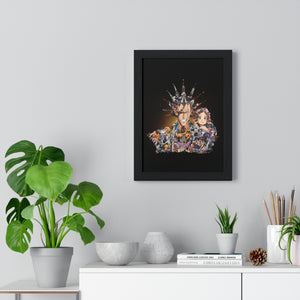 KENPACHI COLOR FRAMED POSTER KENPACHI COLOR FRAMED POSTER