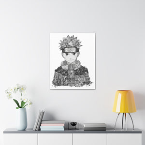 KID NARUTO BLACK & WHITE CANVAS KID NARUTO BLACK & WHITE CANVAS