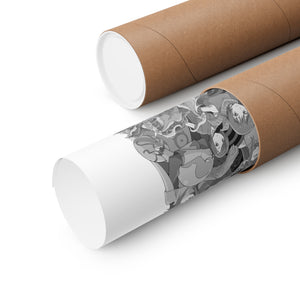 RIMURU BLACK & WHITE POSTER RIMURU BLACK & WHITE POSTER