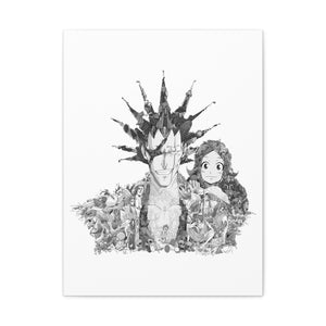 KENPACHI BLACK & WHITE CANVAS KENPACHI BLACK & WHITE CANVAS