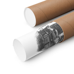 THOMAS JEFFERSON BLACK & WHITE POSTER THOMAS JEFFERSON BLACK & WHITE POSTER