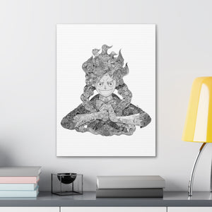 LUFFY GEAR 5 BLACK & WHITE CANVAS LUFFY GEAR 5 BLACK & WHITE CANVAS