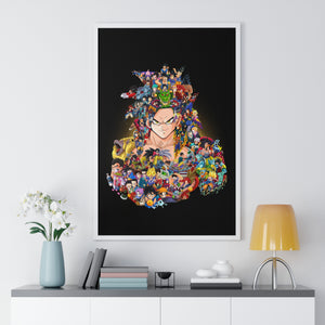 GOKU SSJ4 COLOR FRAMED POSTER GOKU SSJ4 COLOR FRAMED POSTER