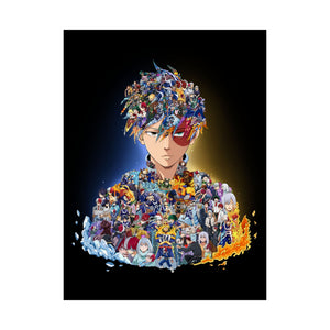 TODOROKI COLOR POSTER TODOROKI COLOR POSTER