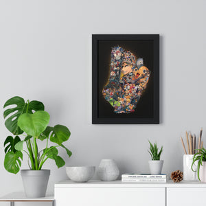 DENJI COLOR FRAMED POSTER DENJI COLOR FRAMED POSTER