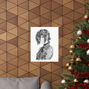 REZE BLACK & WHITE POSTER REZE BLACK & WHITE POSTER