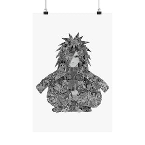 MADARA BLACK & WHITE POSTER MADARA BLACK & WHITE POSTER