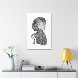 CHIHIRO BLACK & WHITE CANVAS CHIHIRO BLACK & WHITE CANVAS