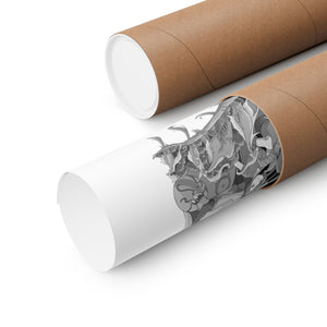 RIMURU BLACK & WHITE POSTER RIMURU BLACK & WHITE POSTER