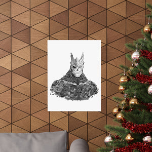 KAIJU NO. 8 BLACK & WHITE POSTER KAIJU NO. 8 BLACK & WHITE POSTER