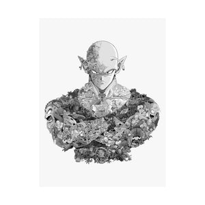 PICCOLO BLACK & WHITE POSTER PICCOLO BLACK & WHITE POSTER