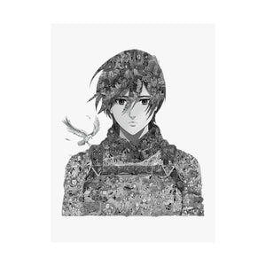 MIKASA BLACK & WHITE POSTER MIKASA BLACK & WHITE POSTER