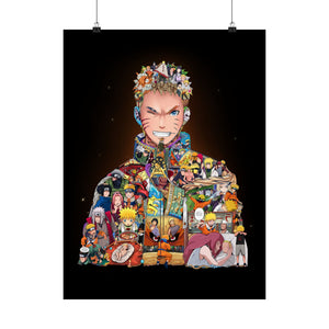 HOKAGE NARUTO COLOR POSTER HOKAGE NARUTO COLOR POSTER