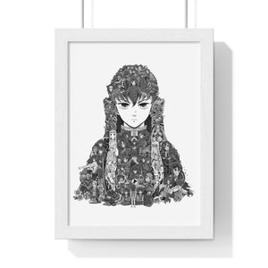 MUICHIRO BLACK & WHITE FRAMED POSTER MUICHIRO BLACK & WHITE FRAMED POSTER