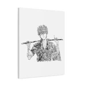 GINTOKI BLACK & WHITE CANVAS GINTOKI BLACK & WHITE CANVAS