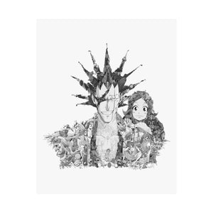 KENPACHI BLACK & WHITE POSTER KENPACHI BLACK & WHITE POSTER