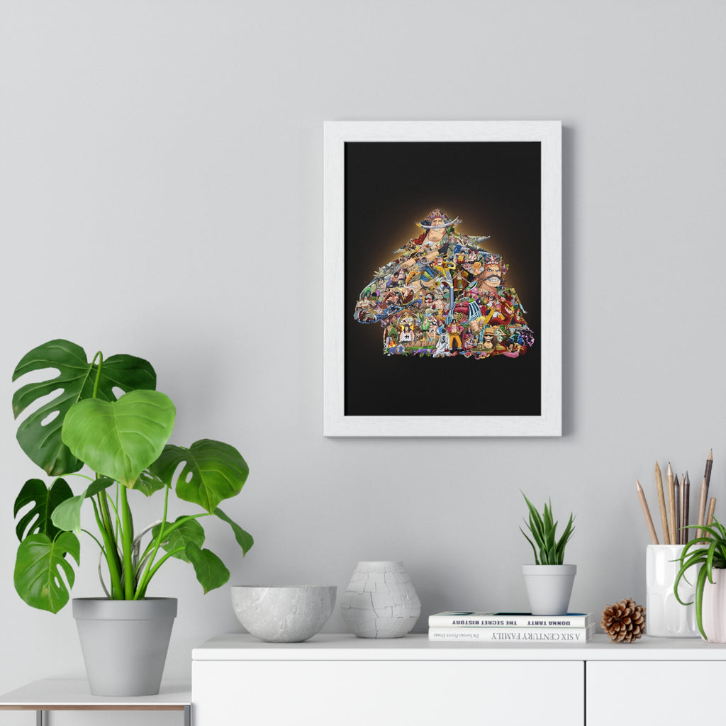 WHITEBEARD ROGER COLOR FRAMED POSTER WHITEBEARD ROGER COLOR FRAMED POSTER