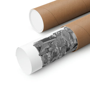 ERWIN BLACK & WHITE POSTER ERWIN BLACK & WHITE POSTER