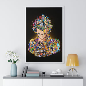 GOGETA COLOR FRAMED POSTER GOGETA COLOR FRAMED POSTER