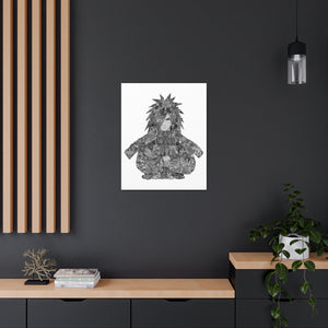 MADARA BLACK & WHITE CANVAS MADARA BLACK & WHITE CANVAS