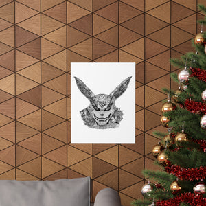 KURAMA BLACK & WHITE POSTER KURAMA BLACK & WHITE POSTER