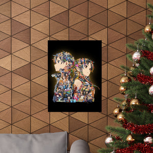 KIRITO ASUNA COLOR POSTER KIRITO ASUNA COLOR POSTER