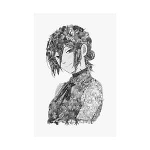 REZE BLACK & WHITE POSTER REZE BLACK & WHITE POSTER