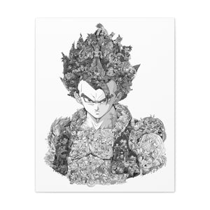 GOGETA BLACK & WHITE CANVAS GOGETA BLACK & WHITE CANVAS