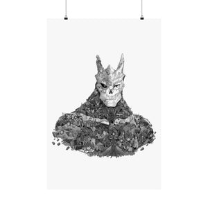 KAIJU NO. 8 BLACK & WHITE POSTER KAIJU NO. 8 BLACK & WHITE POSTER