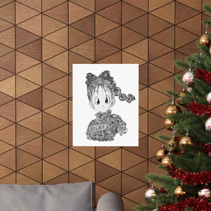 BULMA BLACK & WHITE POSTER BULMA BLACK & WHITE POSTER