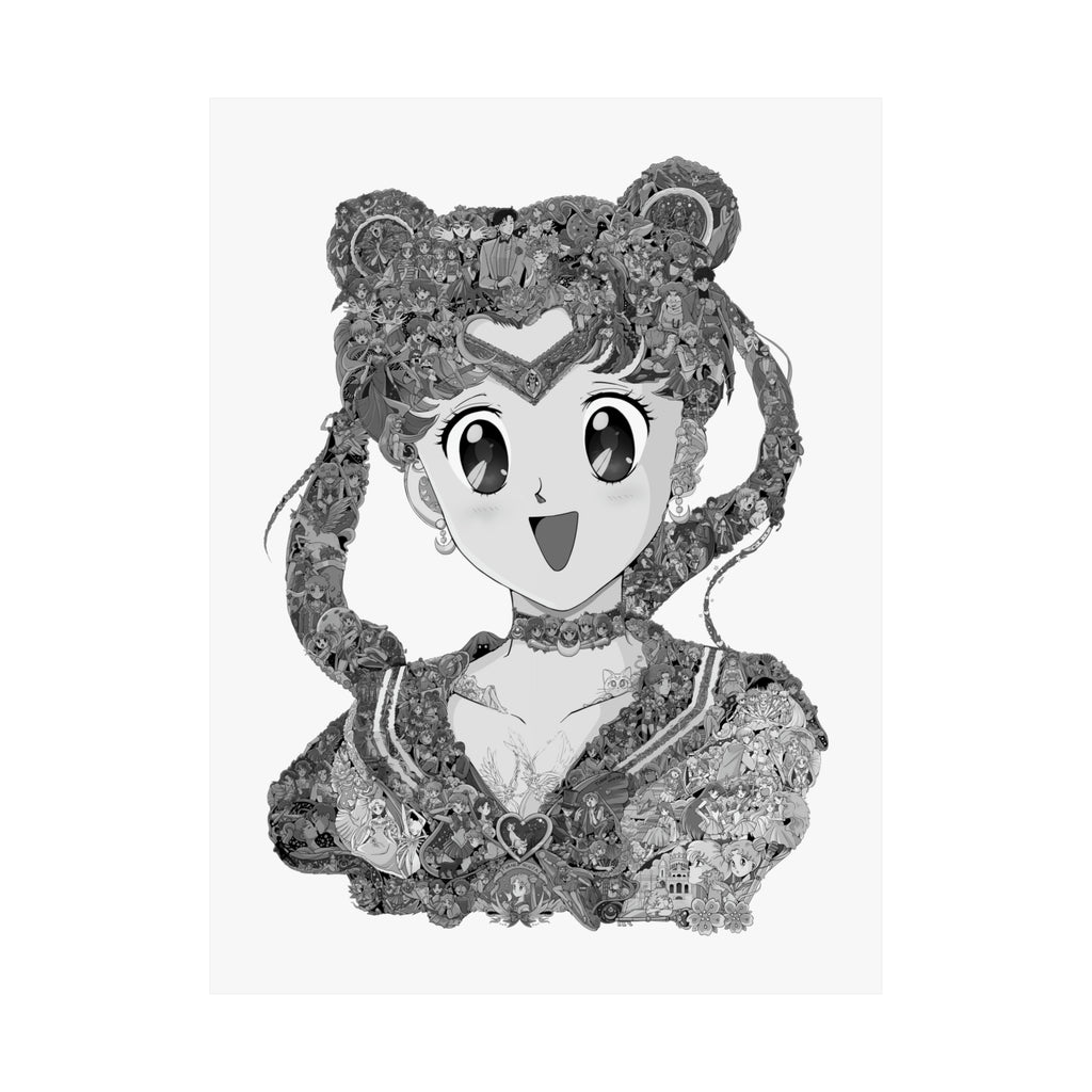USAGI BLACK & WHITE POSTER USAGI BLACK & WHITE POSTER