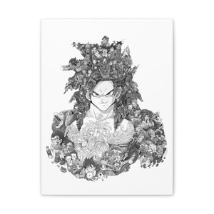 GOKU SSJ4 BLACK & WHITE CANVAS GOKU SSJ4 BLACK & WHITE CANVAS