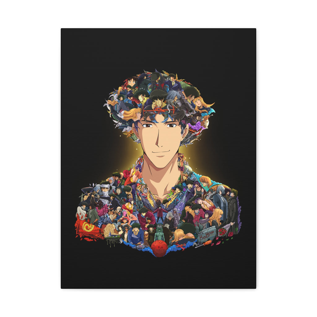 SPIKE SPIEGEL COLOR CANVAS SPIKE SPIEGEL COLOR CANVAS
