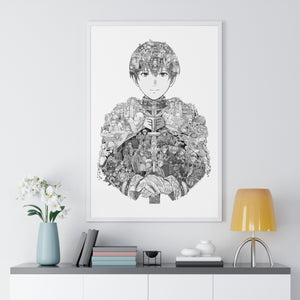 HIMMEL BLACK & WHITE FRAMED POSTER HIMMEL BLACK & WHITE FRAMED POSTER