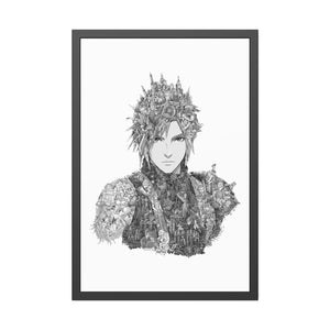 CLOUD BLACK & WHITE FRAMED POSTER CLOUD BLACK & WHITE FRAMED POSTER