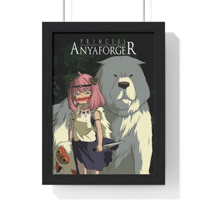 ANYA x MONONOKE COLOR FRAMED POSTER ANYA x MONONOKE COLOR FRAMED POSTER