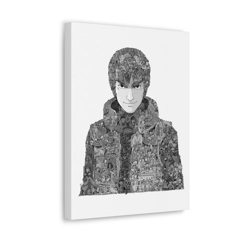 MIGHT GUY BLACK & WHITE CANVAS MIGHT GUY BLACK & WHITE CANVAS