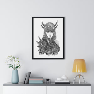 MAGIK BLACK & WHITE FRAMED POSTER MAGIK BLACK & WHITE FRAMED POSTER